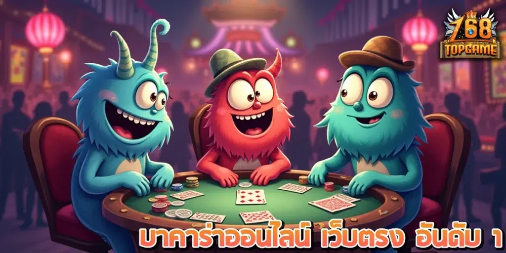 บาคาร่า, เว็บบาคาร่าออนไลน์, 168topgame เกมยิงปลาและคาสิโนสดใน 168topgame